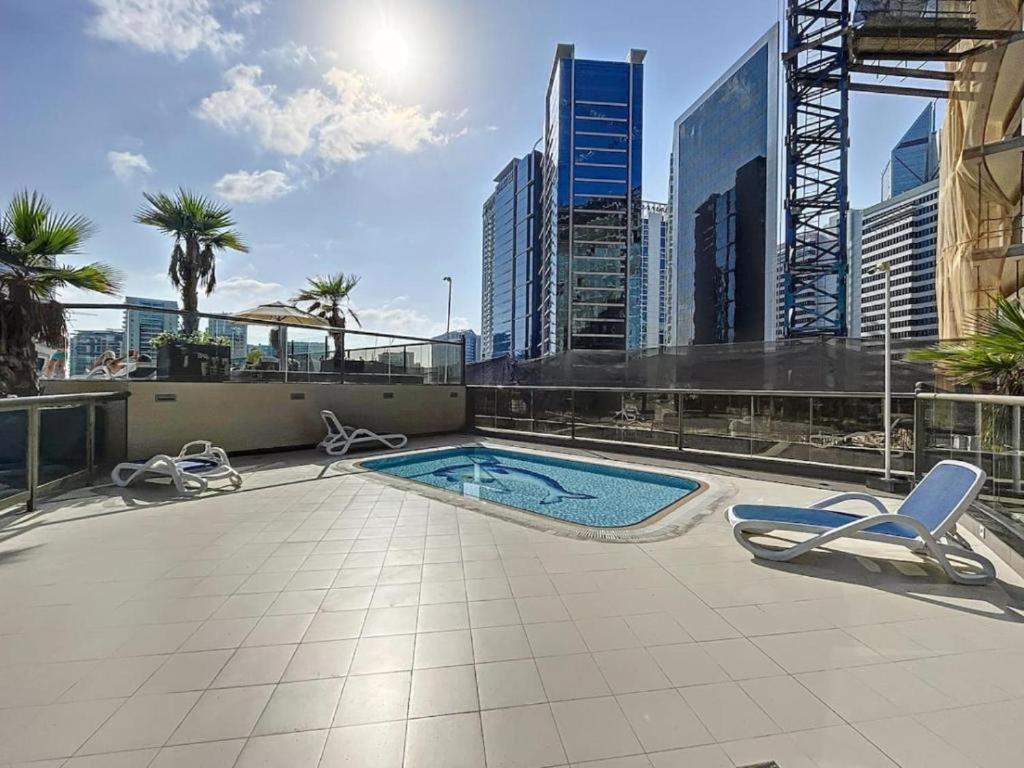 White Sage - Elite Residence Studio Dubai Eksteriør billede